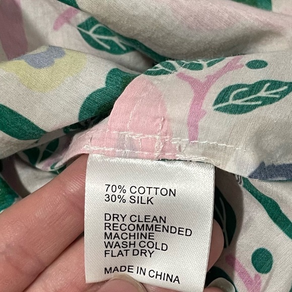 Jesse Zhao New York Emerald Smocked Puff Sleeve Midi Dress Size Small - Picture 7 of 7